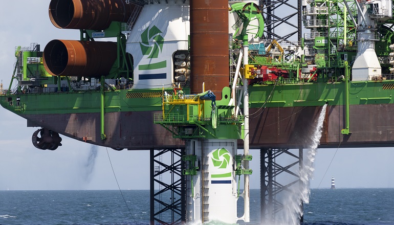 DEME, Eiffage complete Saint-Nazaire foundation job DEME