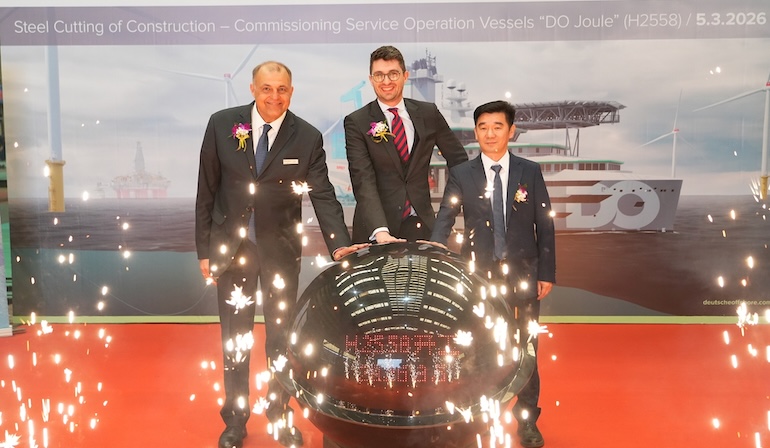 Deutsche Offshore Schifffahrt begins wind ship build Deutsche Offshore Schifffahrt begins wind ship build