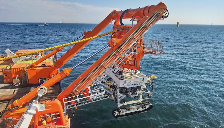 Array cables completed at Deutsche Bucht Array cables completed at Deutsche Bucht