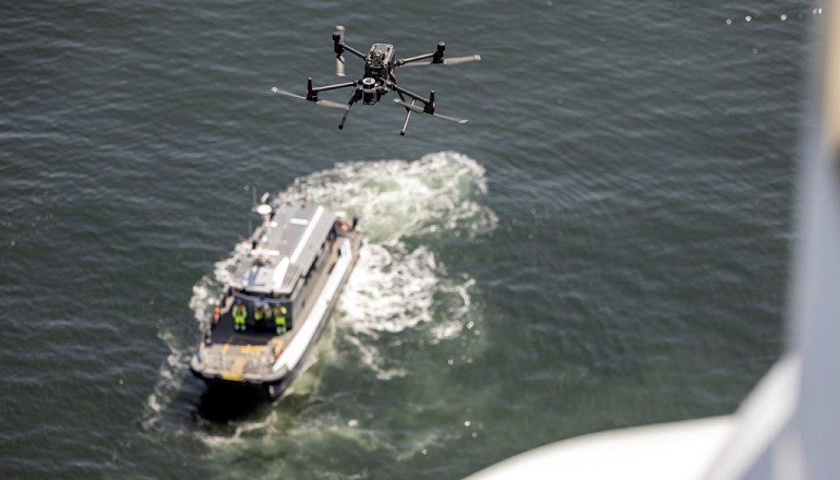 Deutsche Windtechnik carries out Butendiek drone inspections Deutsche Windtechnik carries out Butendiek drone inspections
