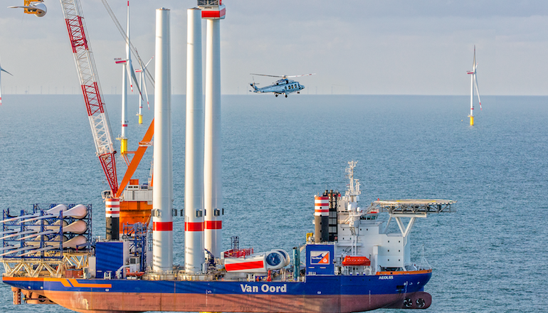 Van Oord calls in air support for Borssele 3&4 Van Oord calls in air support for Borssele 3&4