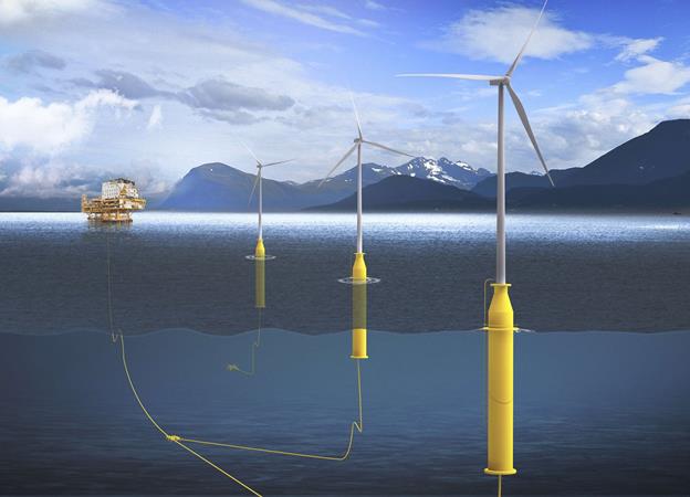 Wind power play for oil