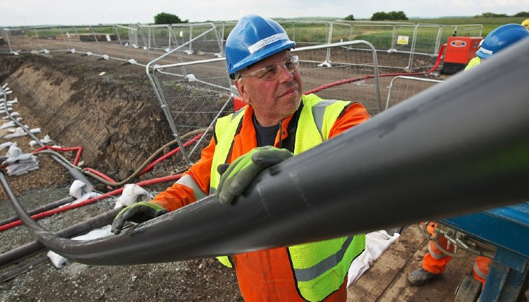 Jones Bros install HVDC cables at Dogger Bank