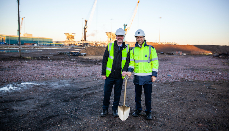 Dogger Bank breaks ground on O&M base Dogger Bank breaks ground on O&M base