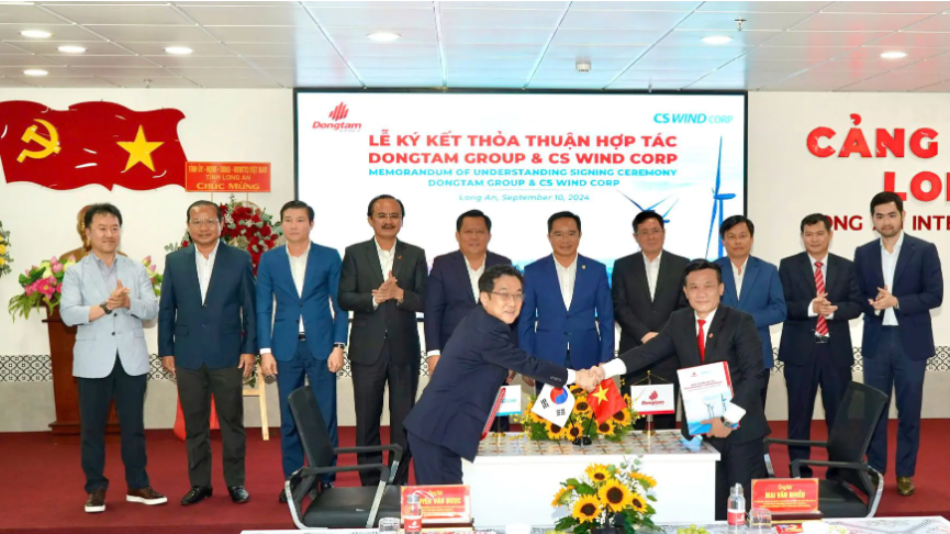 Dong Tam Group and CS Wind plan factory in Vietnam Dong Tam Group and CS Wind plan factory in Vietnam