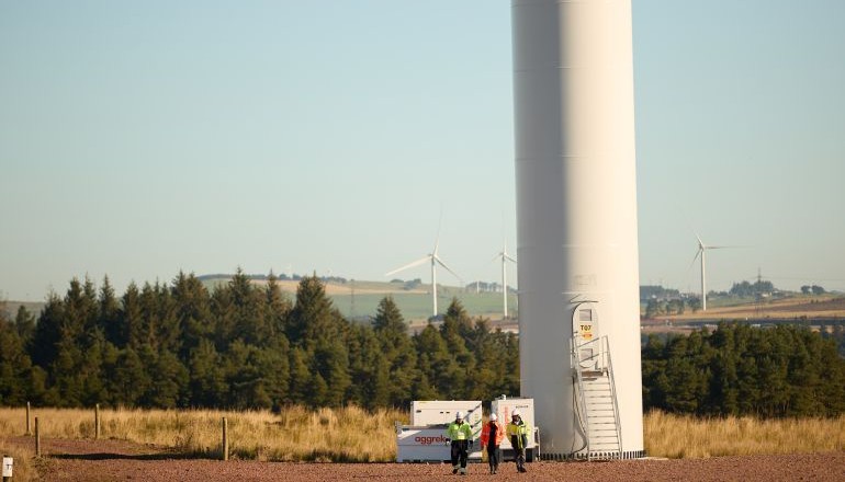 Aggreko deploys hybrid power at Douglas West