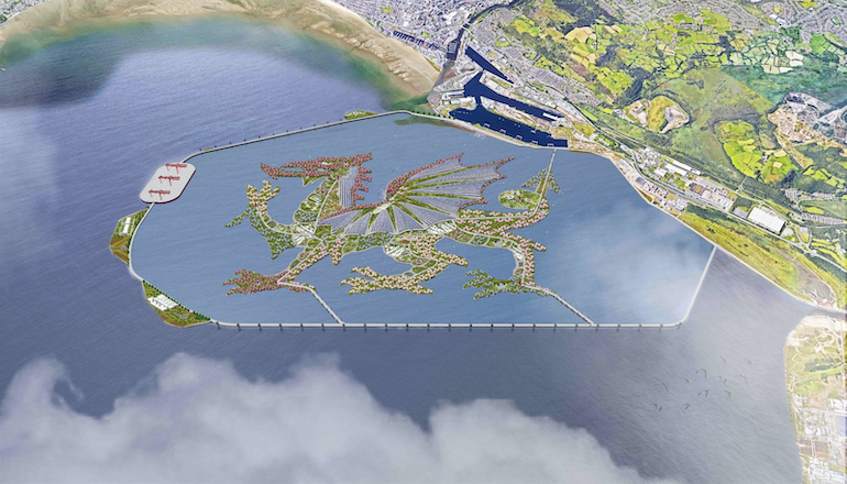 ‘Global consortium’ eyes Swansea energy island 'Global consortium' eyes Swansea energy island