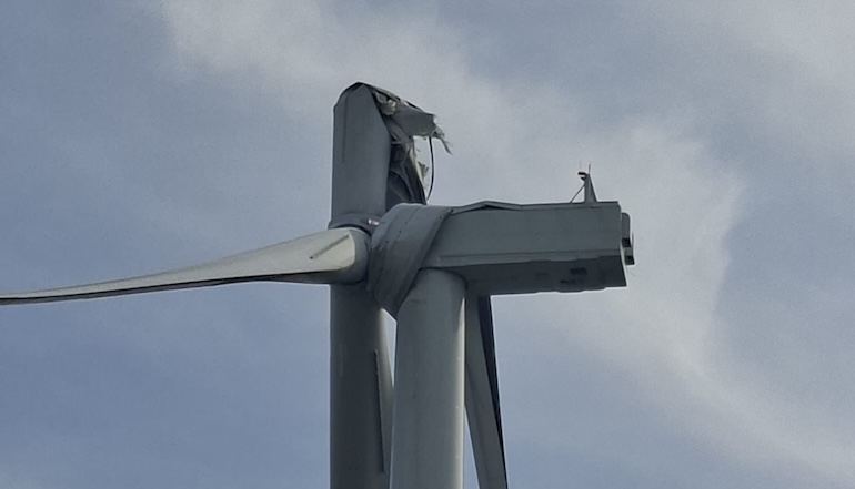 GE, Energia probe blade break at Irish wind farm GE