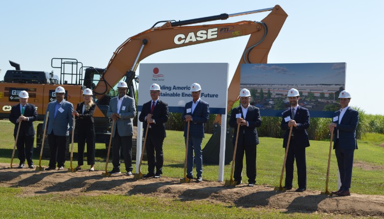 First Solar breaks ground on panel factory First Solar breaks ground on panel factory