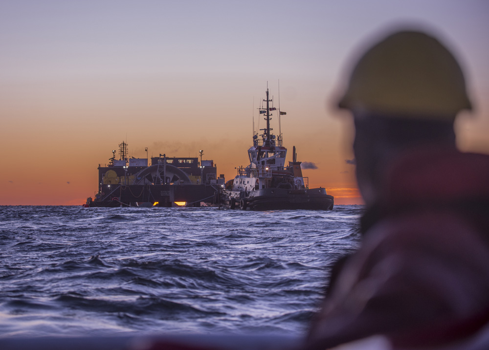 Cape Sharp delivers first power