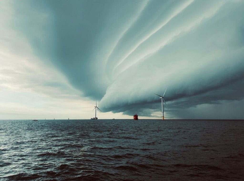 The 45th wind turbine has been installed at the 857MW Triton Knoll wind farm