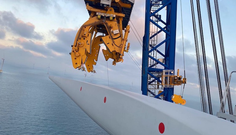 DEME Offshore vessel Sea Installer has completed installation of Siemens Gamesa 7MW turbines at the 714MW East Anglia 1 offshore wind farm off the east coast of England