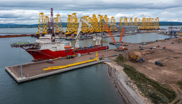 Scotland launches Green Industrial Strategy Port of Nigg unveils new East Quay