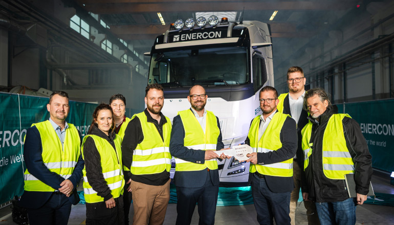 Enercon unveils first long-haul e-truck