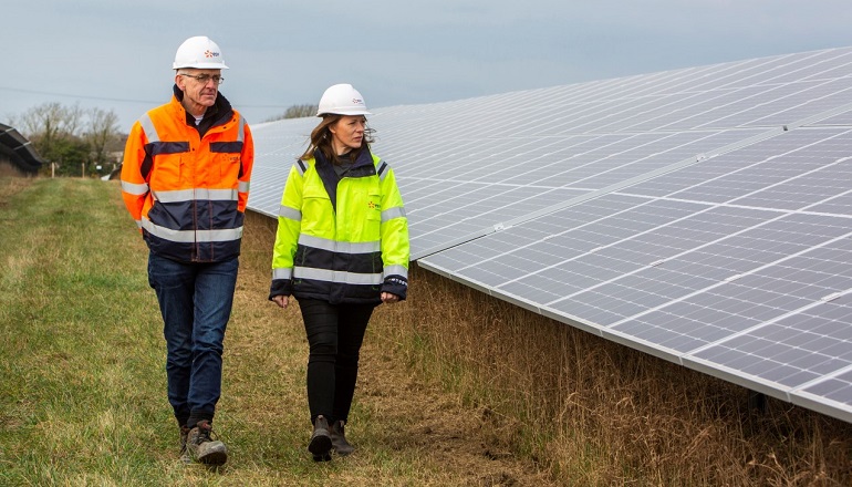 EDF energises Irish solar trio
