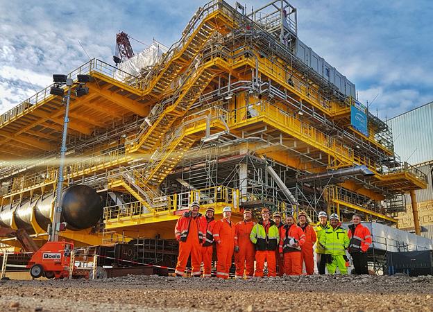 Wire joy for Hohe See platform