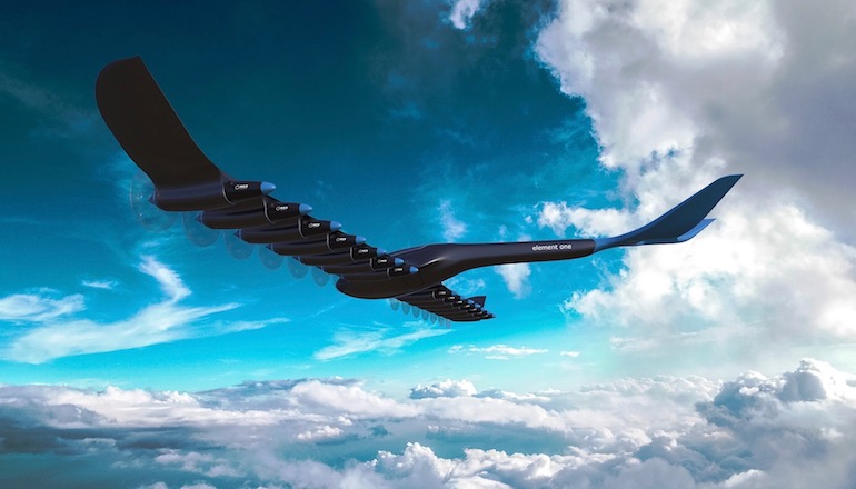 Green team plot zero-emission flight path Green team plot zero-emission flight path