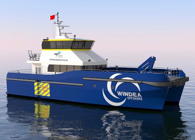 Senvion charters Nordsee 1 CTV