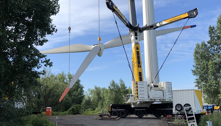 Engie starts wind turbine reboot at Belgian biomass plant