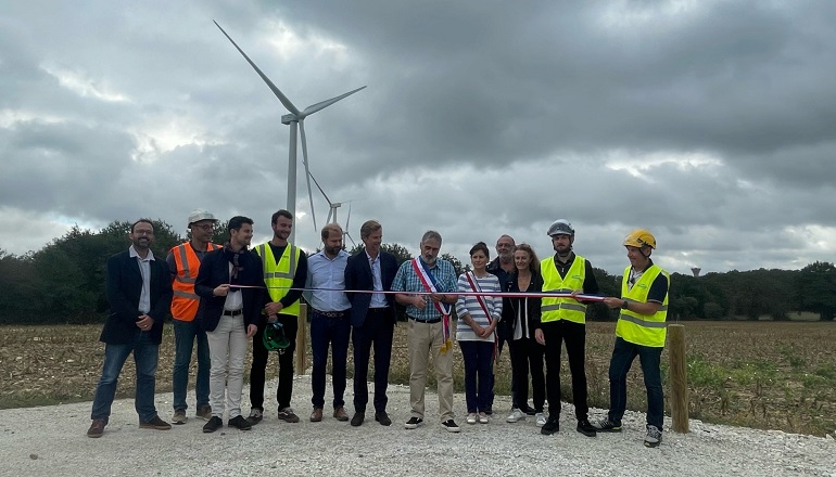 Engie inaugurates French wind farm Engie inaugurates French wind farm
