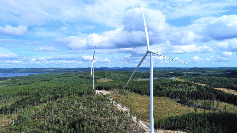 372MW Bjornberget wind farm generates first power