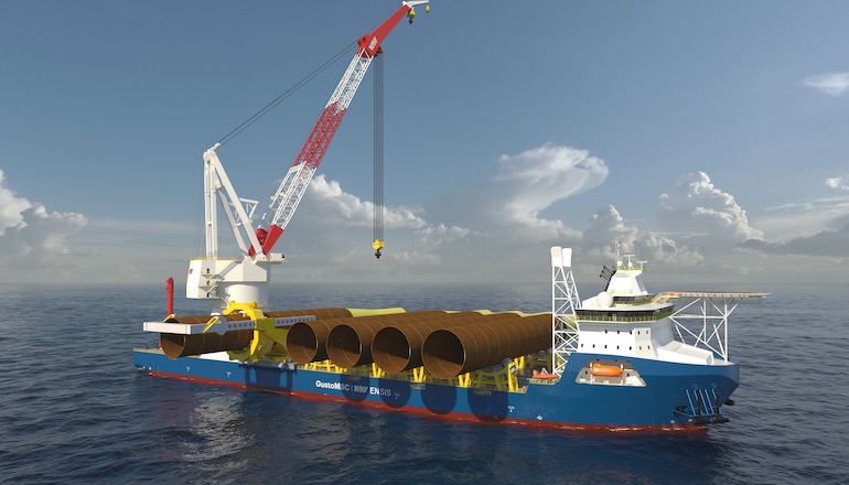 GustoMSC unveils next-gen heavy lift vessel design GustoMSC unveils next-gen heavy lift vessel design
