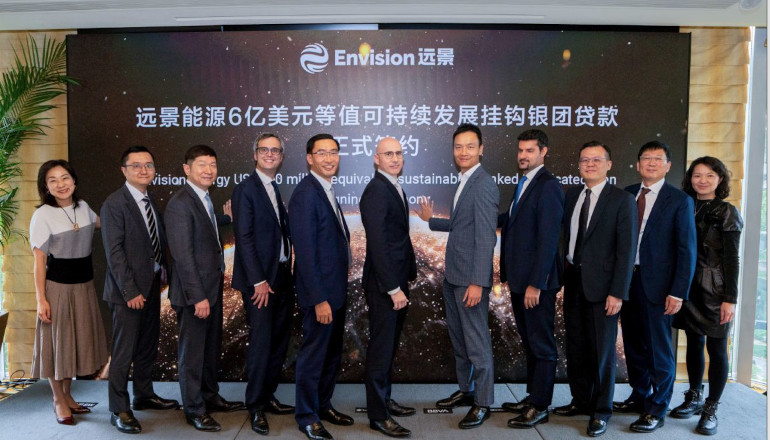 Envision closes $600m sustainability-linked loan Envision closes $600m sustainability-linked loan
