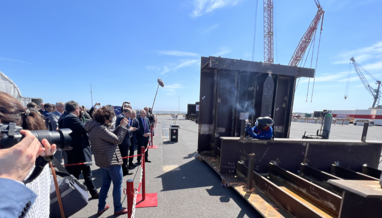 Construction starts on 30MW French floater Construction starts on 30MW French floater