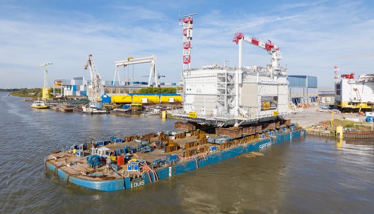 WATCH: Equans loads out HKN topside WATCH: Equans loads out HKN topside