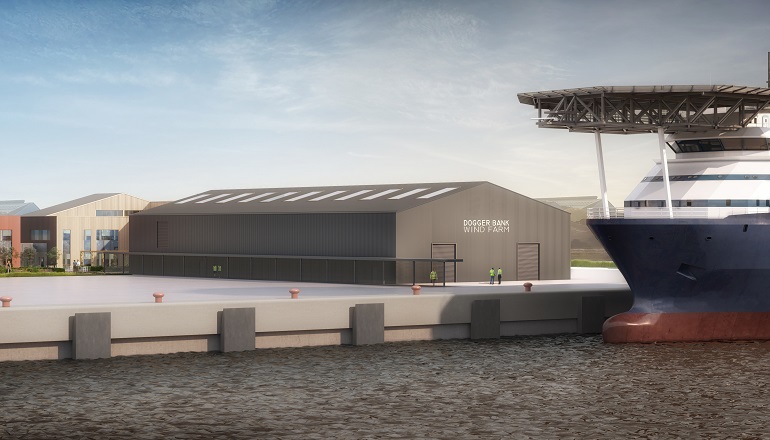 Dogger Bank O&M base to be net zero Dogger Bank submits O&M base for planning review