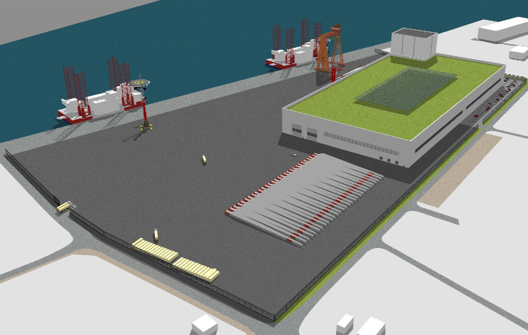 Esbjerg plots offshore wind fabrication hub
