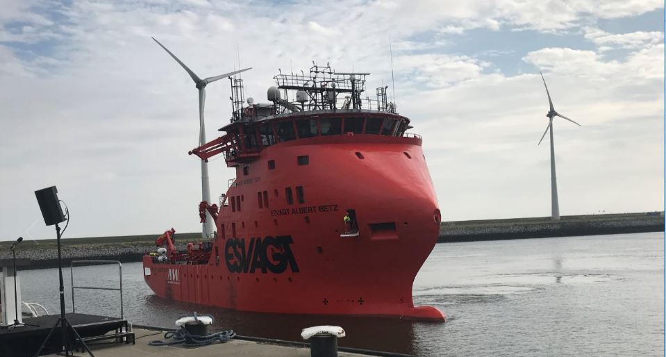 Esvagt SOV ready for action at Deutsche Bucht Esvagt SOV ready for action at Deutsche Bucht