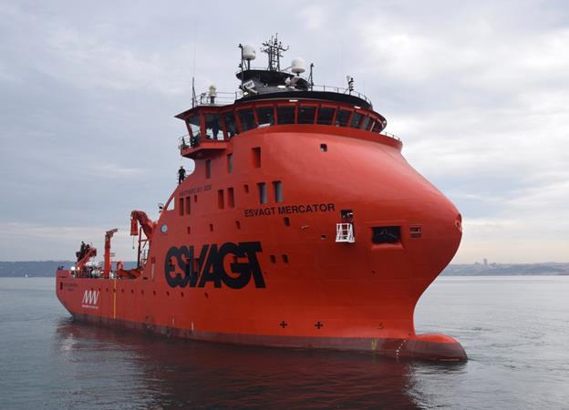 Esvagt christens MHI Vestas SOV