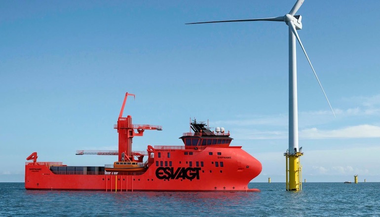 Esvagt answers MHI Vestas call at Moray East Esvagt answers MHI Vestas call at Moray East