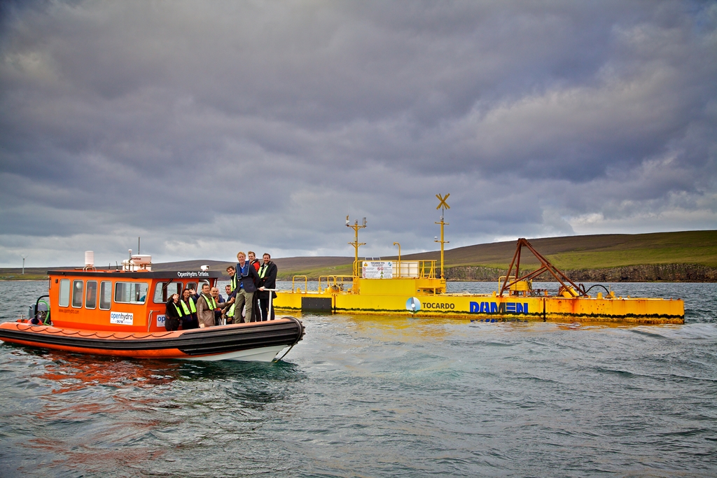 Commissioners visit Scots marine
