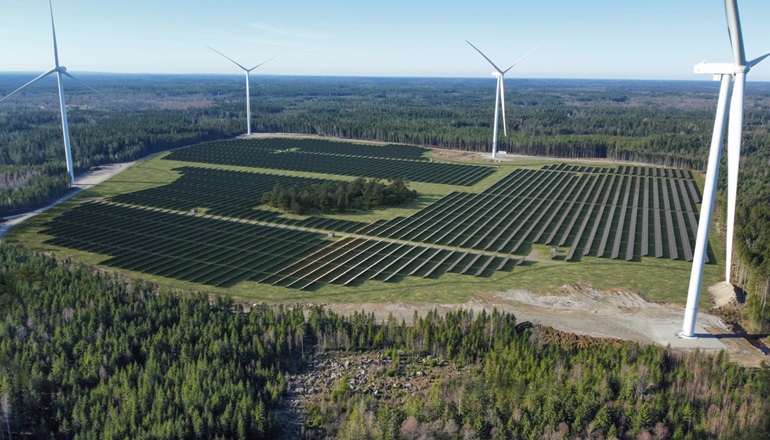European Energy turns sod on Swedish solar