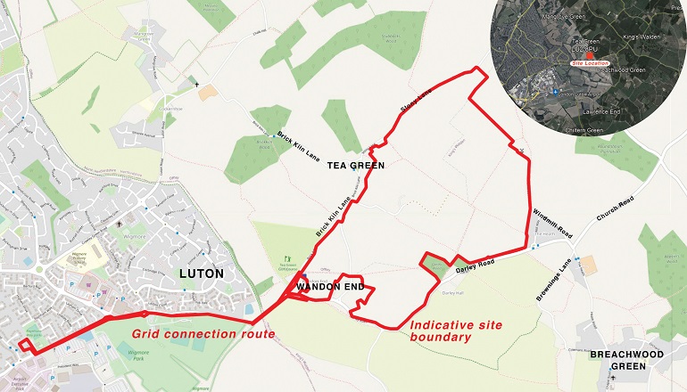 Developer plans 50MW solar farm near Luton Airport Developer plans 50MW solar farm near Luton Airport