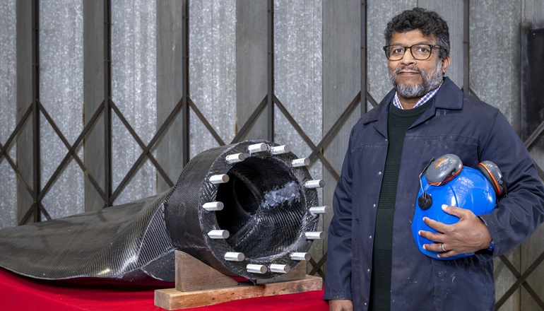 Scots team produces tidal turbine blade Scots team produces tidal turbine blade