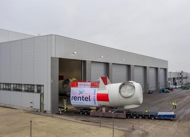 Cuxhaven rolls out Rentel nacelle