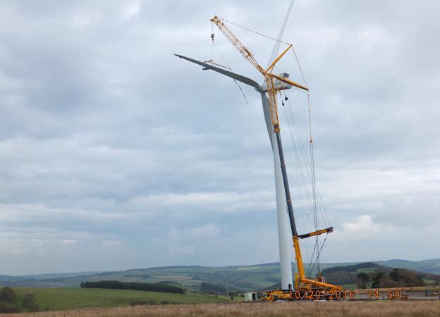 Turbine joy for Welsh wind