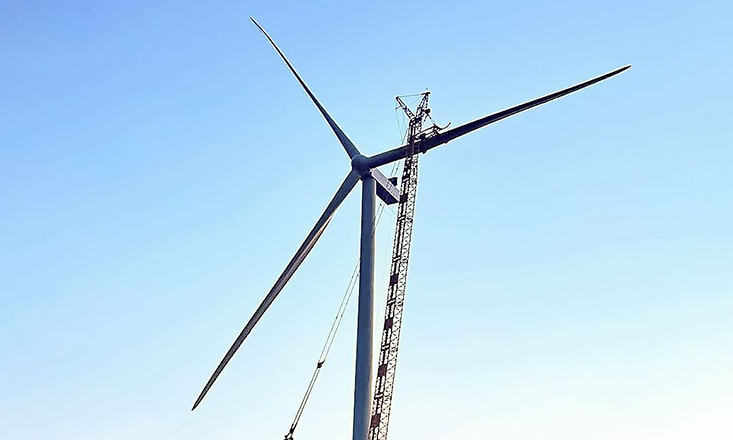 First turbine up at 99.2MW Romanian array