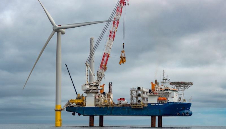 Coastal Virginia hails first turbine in US Federal waters Coastal Virginia hails first turbine in US Federal waters