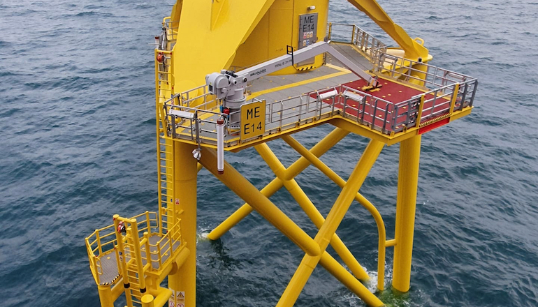 First foundation installed at Moray East