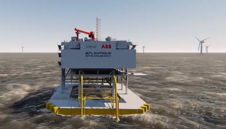 French duo unveil floating substation French duo unveil floating substation