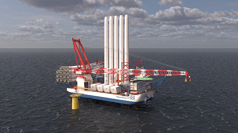 Partners unveil new turbine installation vessel Partners unveil new turbine installation vessel