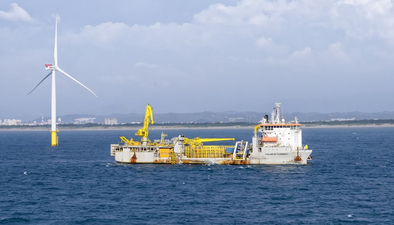 Jan De Nul wraps up Formosa 1 job