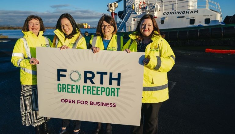 Forth Green Freeport unlocks £25m funding Forth Green Freeport unlocks £25m funding