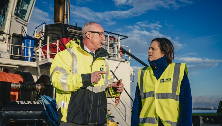 Port of Leith to host Inch Cape foundations Port of Leith to host Inch Cape foundations