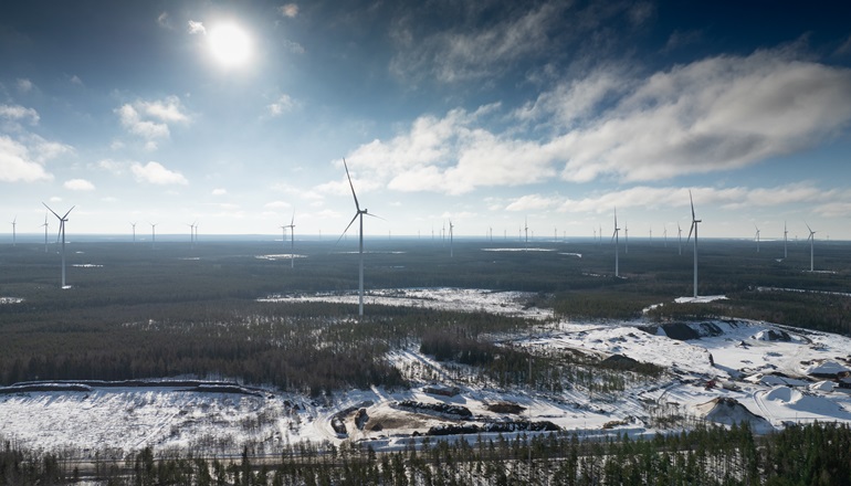 Finnish wind farm enters operation