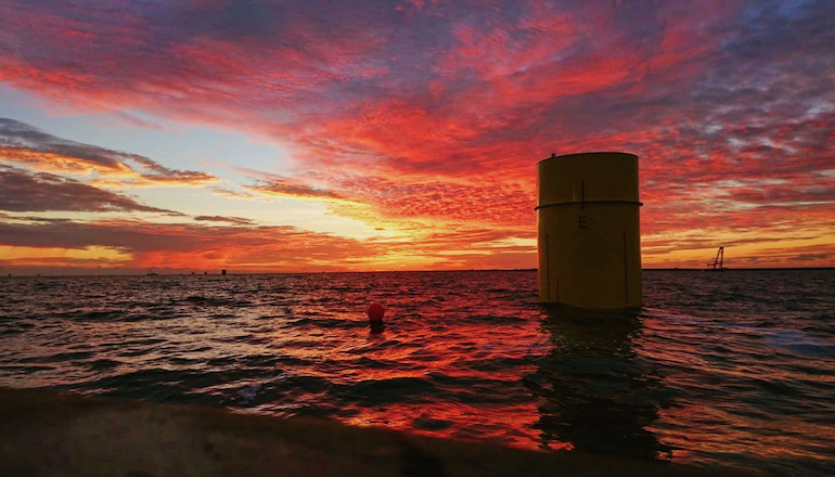 Half of the 89 foundations have been installed at the 383MW Fryslan offshore wind farm at IJsselmeer Lake in the Netherlands